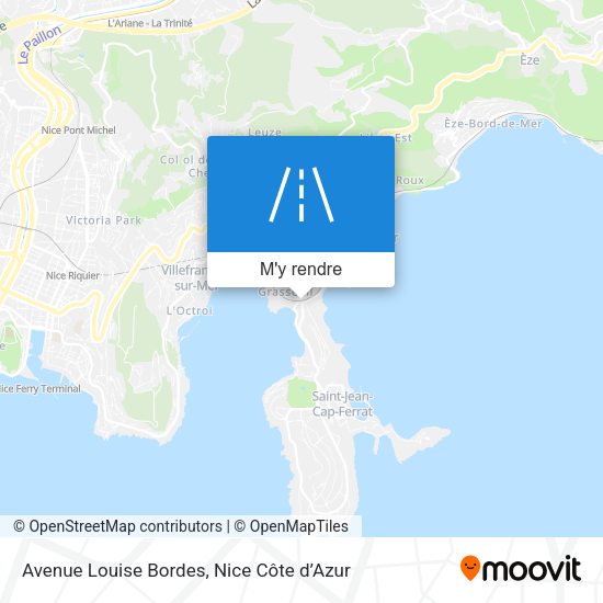 Avenue Louise Bordes plan