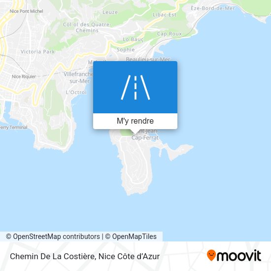 Chemin De La Costière plan