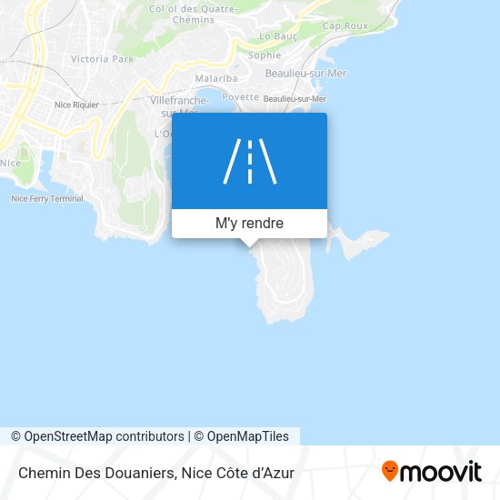 Chemin Des Douaniers plan