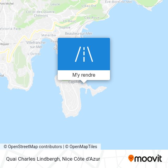Quai Charles Lindbergh plan