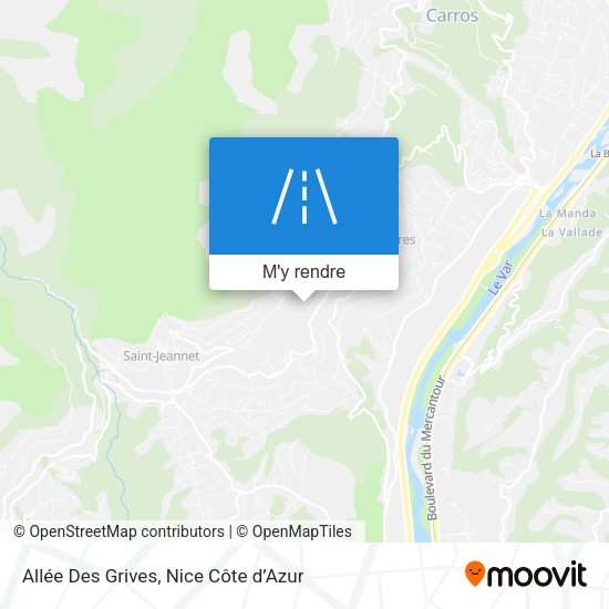 Allée Des Grives plan