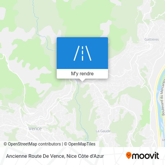 Ancienne Route De Vence plan