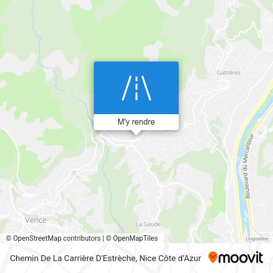 Chemin De La Carrière D'Estrèche plan