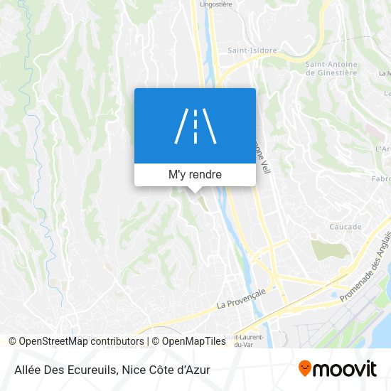 Allée Des Ecureuils plan