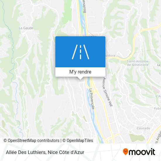 Allée Des Luthiers plan
