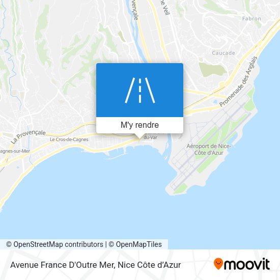 Avenue France D'Outre Mer plan