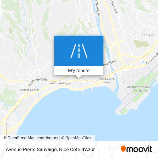 Avenue Pierre Sauvaigo plan