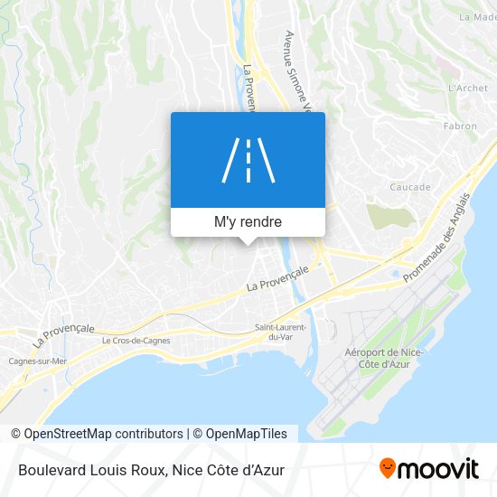Boulevard Louis Roux plan