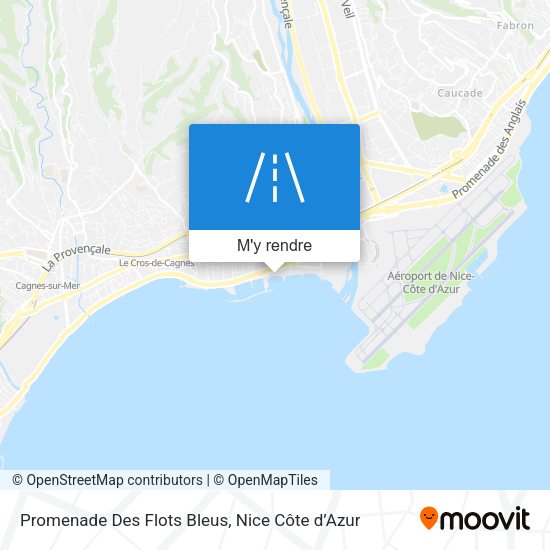 Promenade Des Flots Bleus plan