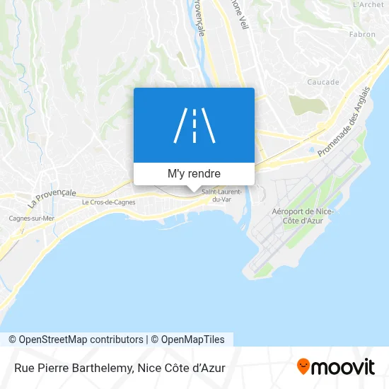 Rue Pierre Barthelemy plan