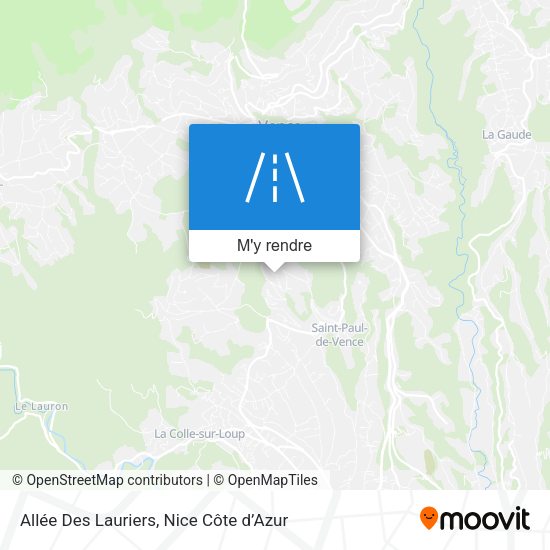 Allée Des Lauriers plan