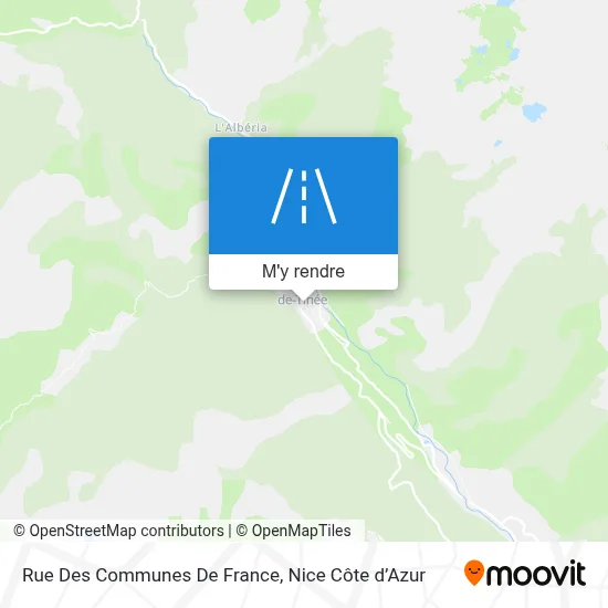 Rue Des Communes De France plan