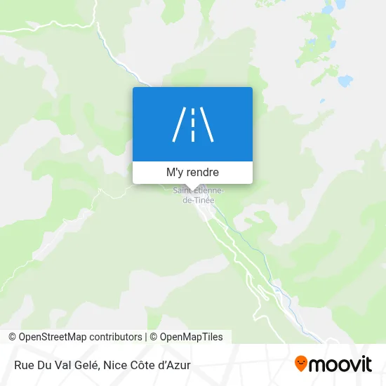 Rue Du Val Gelé plan