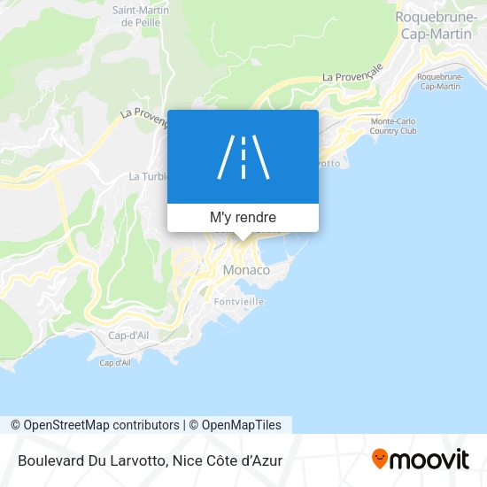 Boulevard Du Larvotto plan