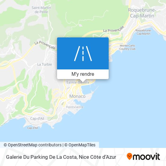 Galerie Du Parking De La Costa plan