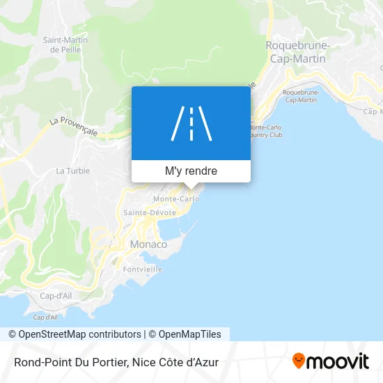 Rond-Point Du Portier plan