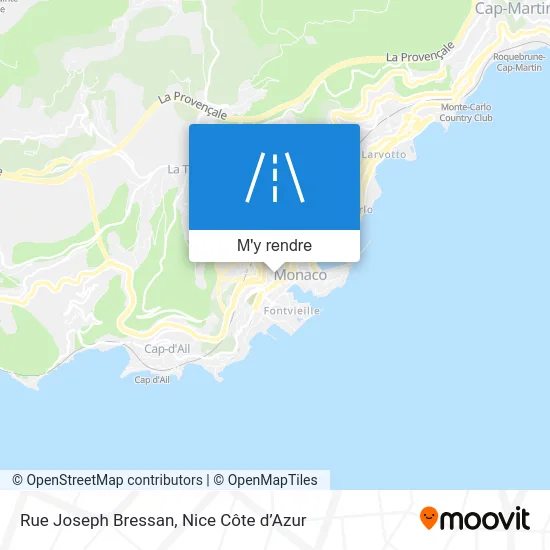 Rue Joseph Bressan plan