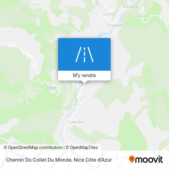 Chemin Du Collet Du Monde plan