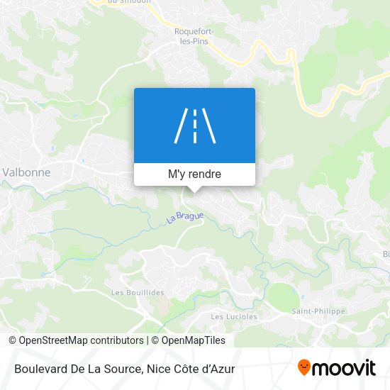 Boulevard De La Source plan