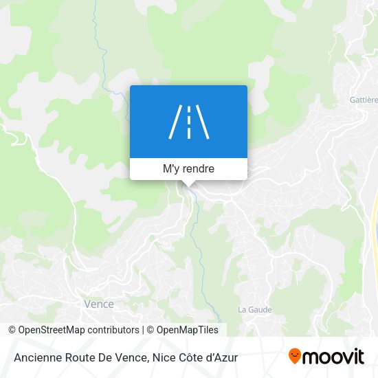 Ancienne Route De Vence plan