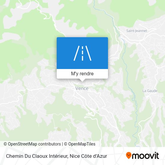 Chemin Du Claoux Intérieur plan