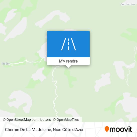 Chemin De La Madeleine plan