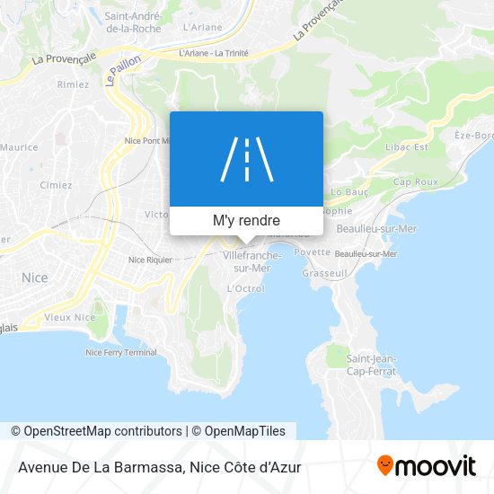 Avenue De La Barmassa plan