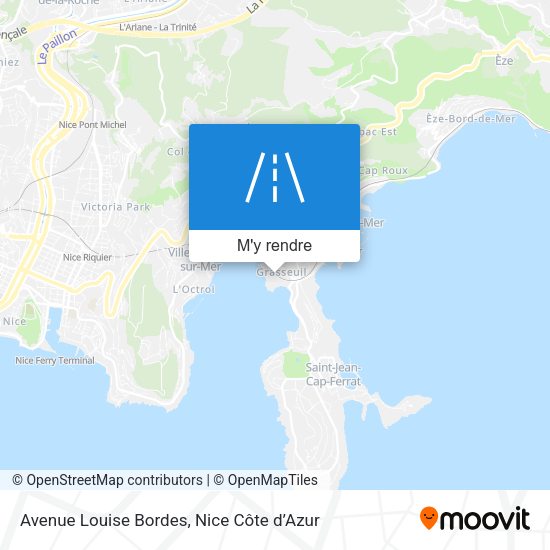 Avenue Louise Bordes plan