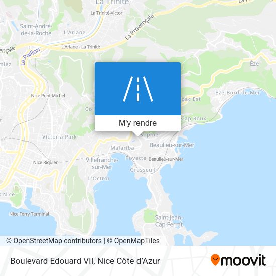 Boulevard Edouard VII plan