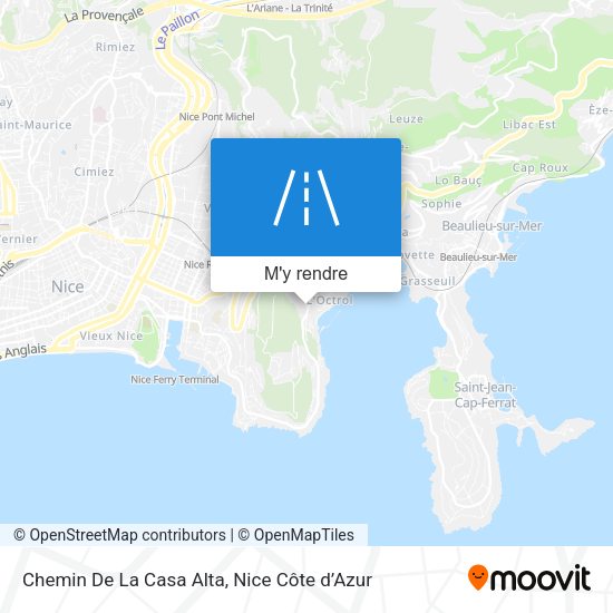Chemin De La Casa Alta plan