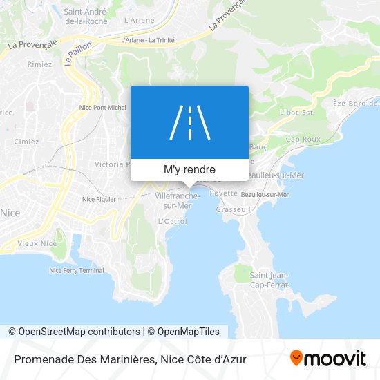 Promenade Des Marinières plan