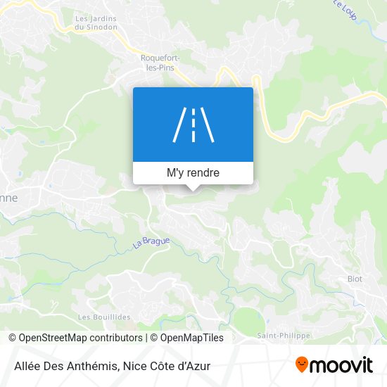 Allée Des Anthémis plan