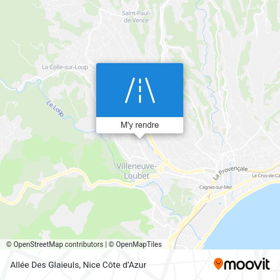 Allée Des Glaieuls plan