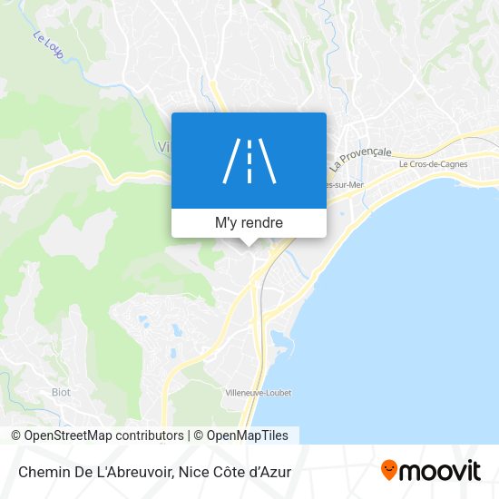 Chemin De L'Abreuvoir plan