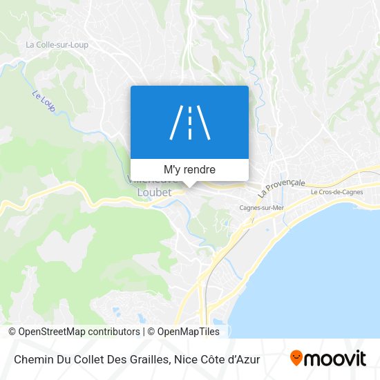 Chemin Du Collet Des Grailles plan