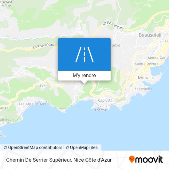 Chemin De Serrier Supérieur plan