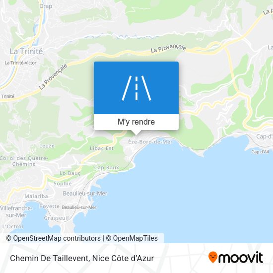 Chemin De Taillevent plan