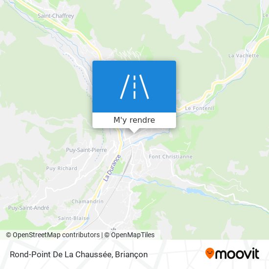 Rond-Point De La Chaussée plan