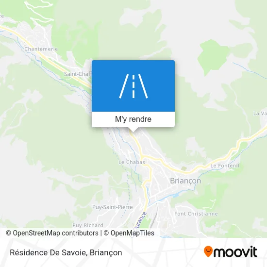 Résidence De Savoie plan