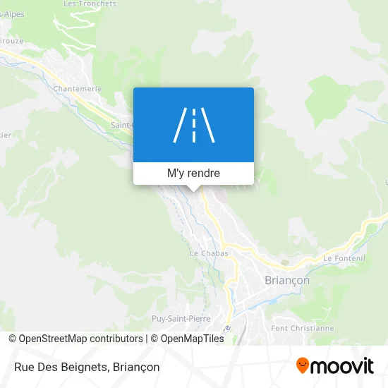 Rue Des Beignets plan