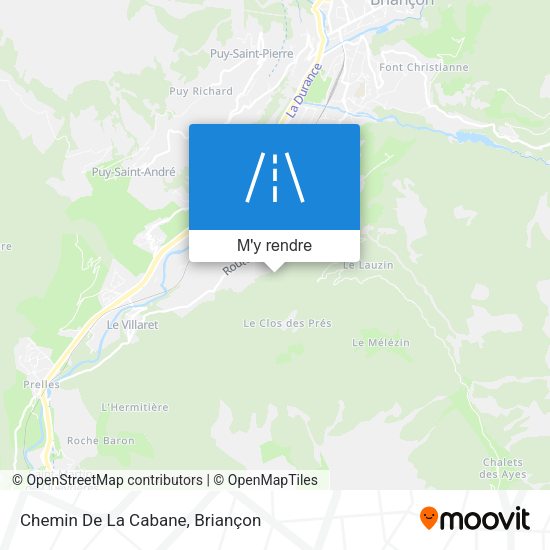 Chemin De La Cabane plan
