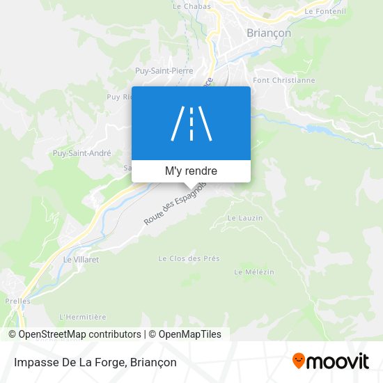Impasse De La Forge plan