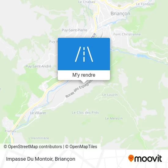Impasse Du Montoir plan
