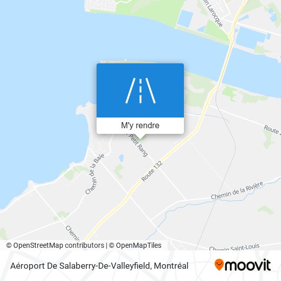 Aéroport De Salaberry-De-Valleyfield plan