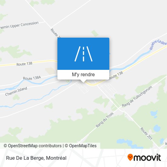 Rue De La Berge plan
