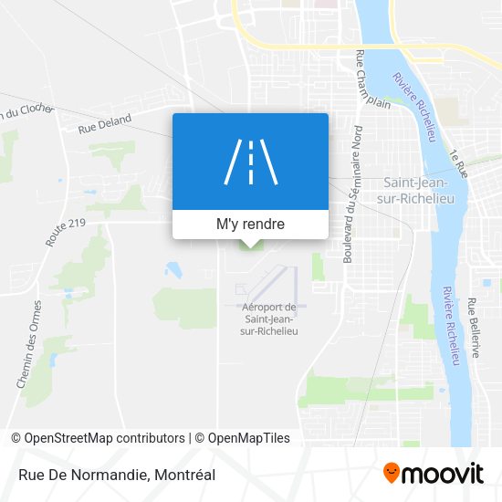 Rue De Normandie plan