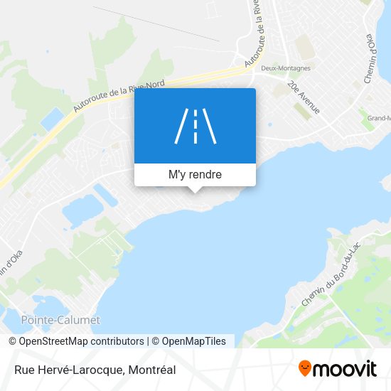 Rue Hervé-Larocque plan