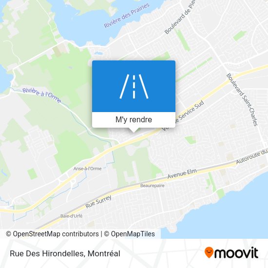 Rue Des Hirondelles plan