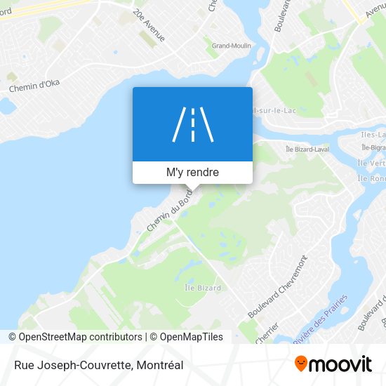 Rue Joseph-Couvrette plan