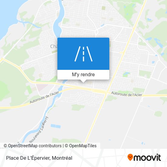 Place De L'Épervier plan